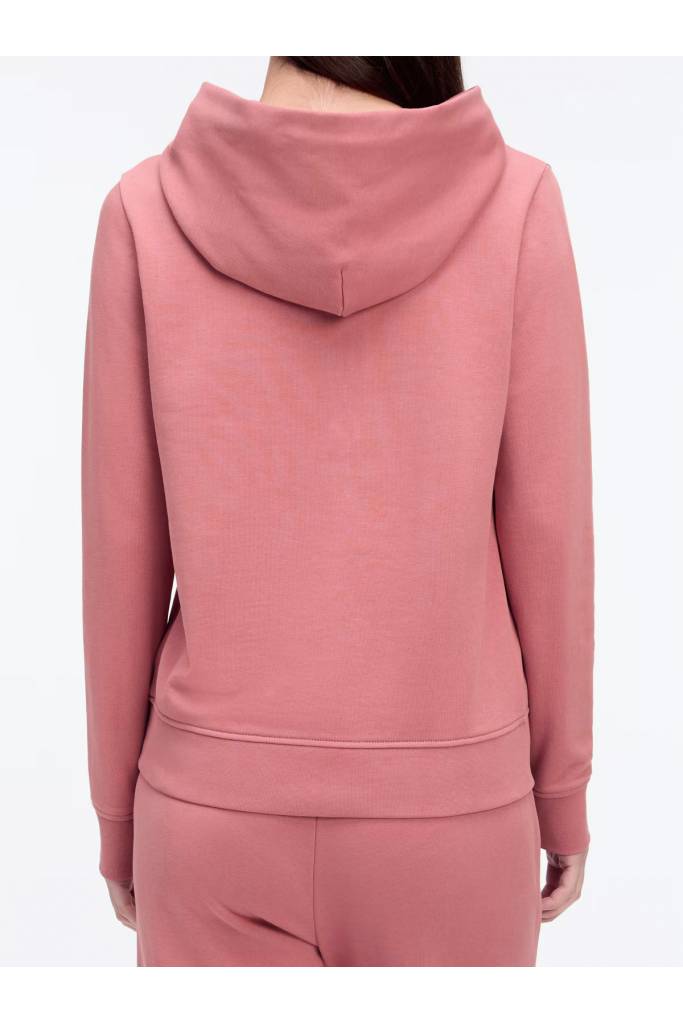 Tył damska bluza z kapturem rozpinana emb terry calvin klein K20K208426 Tył damska bluza z kapturem rozpinana emb terry calvin klein K20K208426