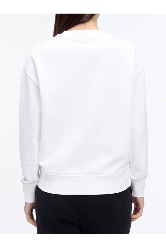 Tył damska bluza emb terry hoodie calvin klein K20K208092 Tył damska bluza emb terry hoodie calvin klein K20K208092