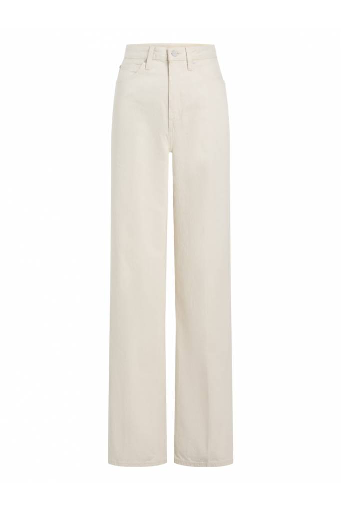 Damskie jeansy linen mr relaxed flare calvin klein K20K208263