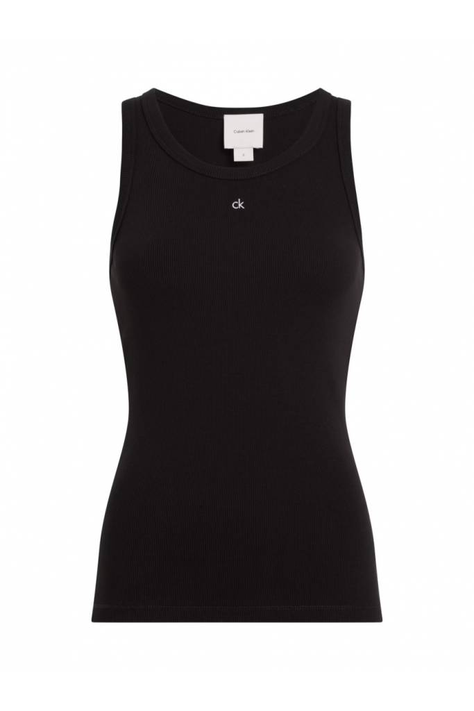 Damski Top Emb Graphic Rib...
