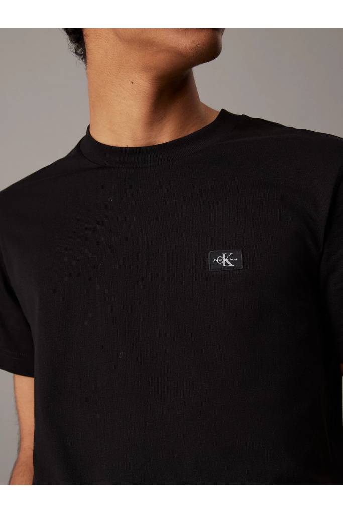 Detal stylizacja męski t-shirt woven label regular calvin klein jeans J30J327100 Detal stylizacja męski t-shirt woven label regular calvin klein jeans J30J327100