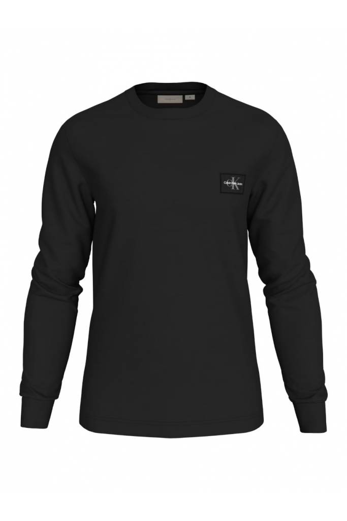 Męski longsleeve woven label waffle calvin klein jeans J30J327117 Męski longsleeve woven label waffle calvin klein jeans J30J327117