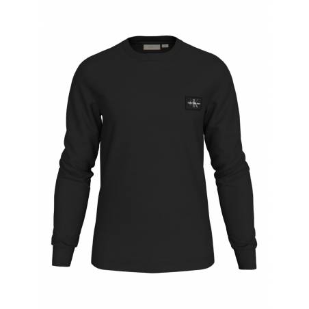 Męski longsleeve woven label waffle calvin klein jeans J30J327117