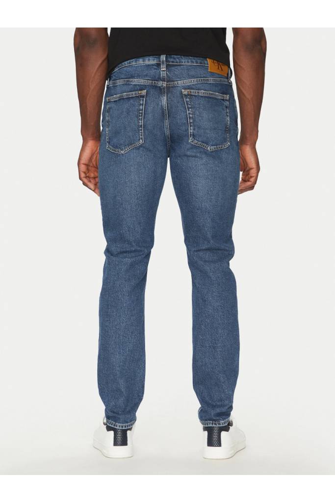 Tył męskie jeansy slim taper calvin klein jeans J30J327162 Tył męskie jeansy slim taper calvin klein jeans J30J327162
