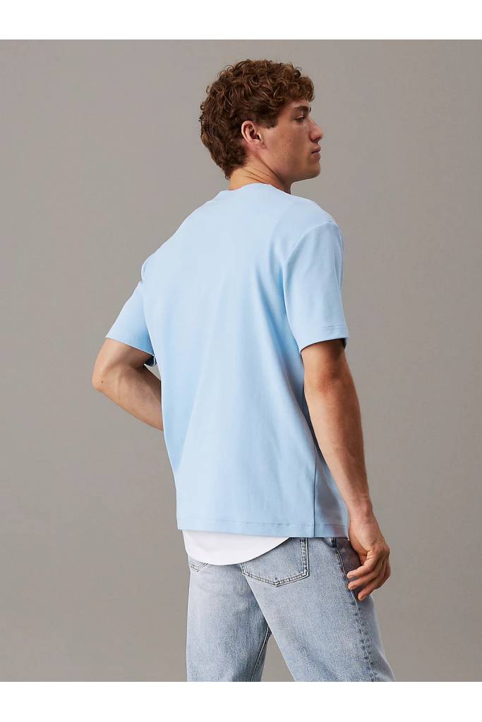 Tył męski t-shirt ck label calvin klein jeans J30J327234 Tył męski t-shirt ck label calvin klein jeans J30J327234