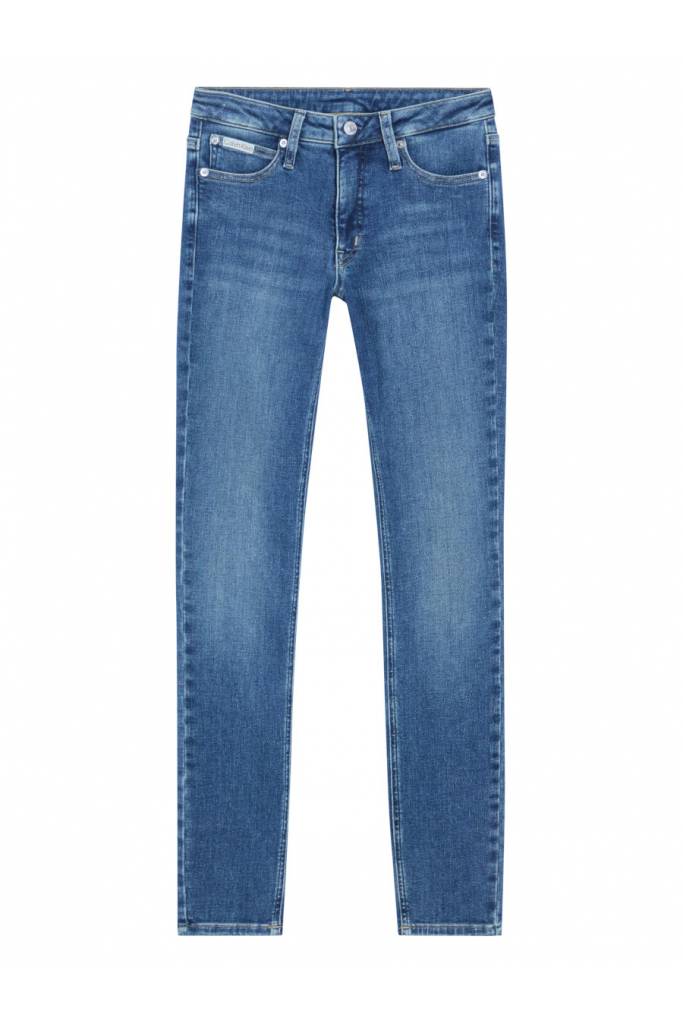 Damskie jeansy mid rise skinny calvin klein jeans J20J225121 Damskie jeansy mid rise skinny calvin klein jeans J20J225121