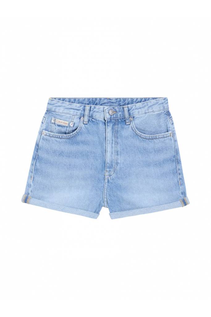 Damskie szorty jeansowe mom calvin klein jeans J20J225152 Damskie szorty jeansowe mom calvin klein jeans J20J225152