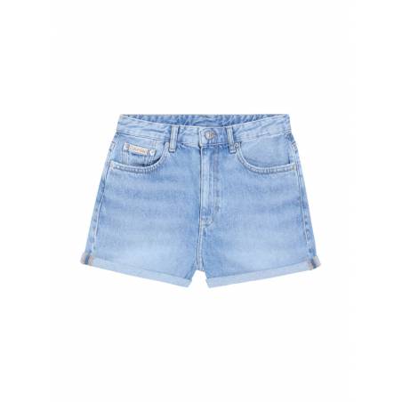 Damskie szorty jeansowe mom calvin klein jeans J20J225152