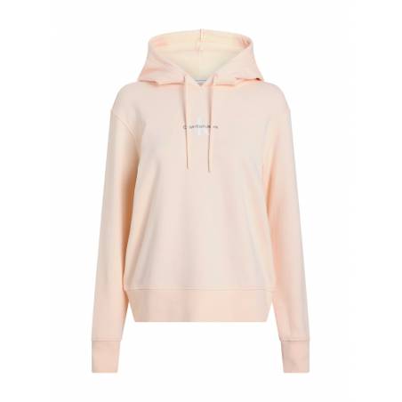 Detal 2 damska bluza z kapturem monologo calvin klein jeans J20J225358