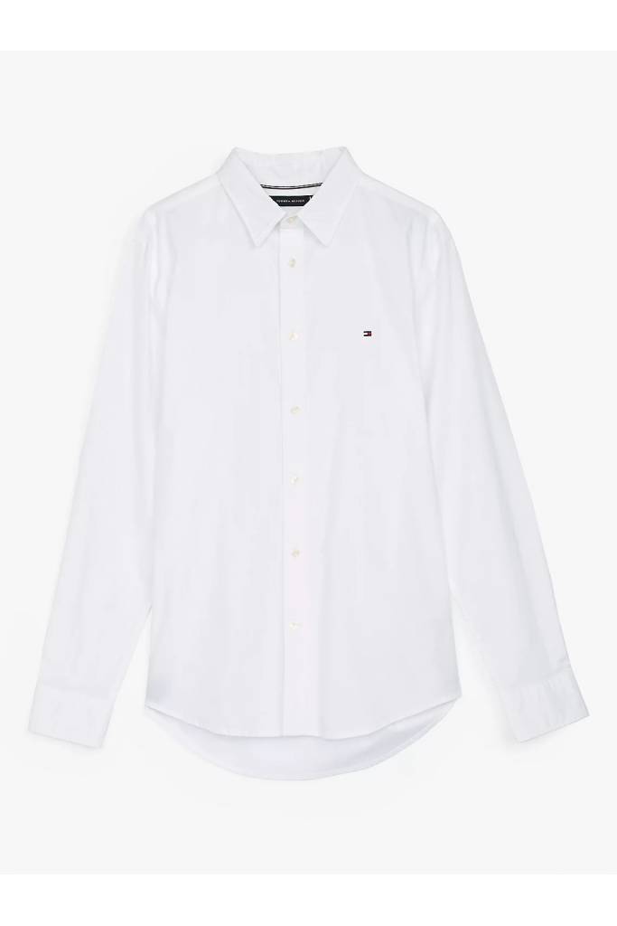 Męska koszula flex poplin kent collar tommy hilfiger MW0MW38137