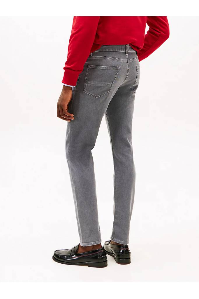 Tył męskie jeansy slim bleecker sstr eros grey tommy hilfiger MW0MW38828 Tył męskie jeansy slim bleecker sstr eros grey tommy hilfiger MW0MW38828