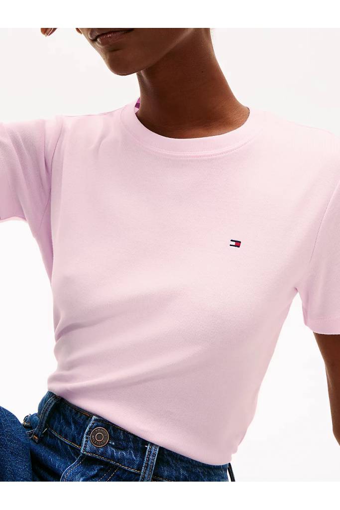 Detal 3 damski t-shirt new cody tommy hilfiger WW0WW40587 Detal 3 damski t-shirt new cody tommy hilfiger WW0WW40587