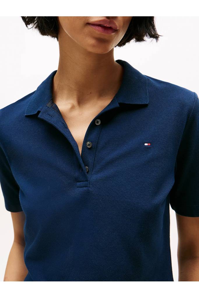 Detal stylizacja damskie polo 1985 reg pique tommy hilfiger WW0WW43224 Detal stylizacja damskie polo 1985 reg pique tommy hilfiger WW0WW43224