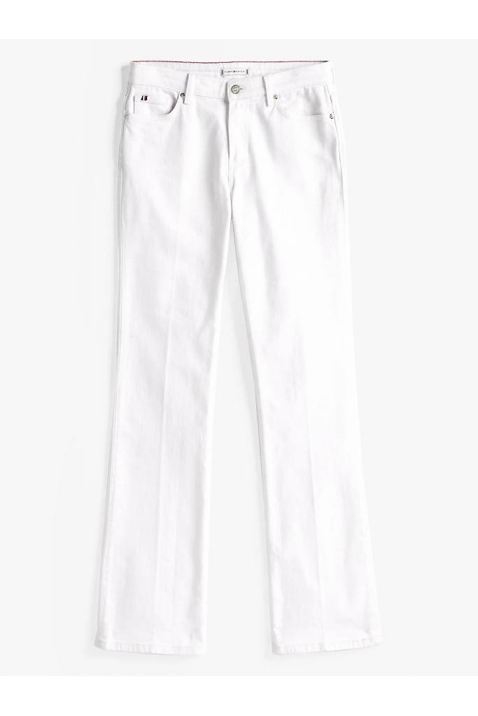Damskie jeansy bootcut rw white tommy hilfiger WW0WW44362 Damskie jeansy bootcut rw white tommy hilfiger WW0WW44362