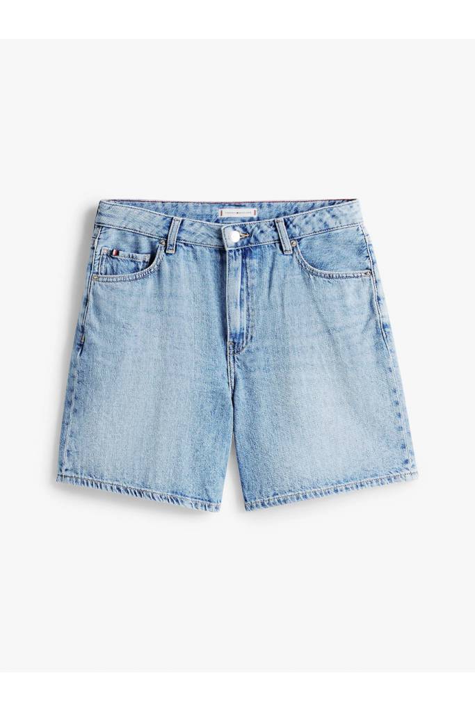 Damskie szorty jeansowe straight rw sia tommy hilfiger WW0WW45505 Damskie szorty jeansowe straight rw sia tommy hilfiger WW0WW45505
