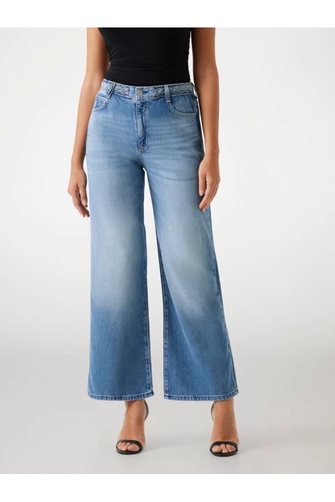 Damskie Jeansy Wide Leg...