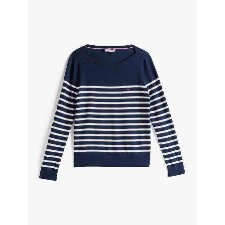 Damski sweter co jersey stitch tommy hilfiger WW0WW40099