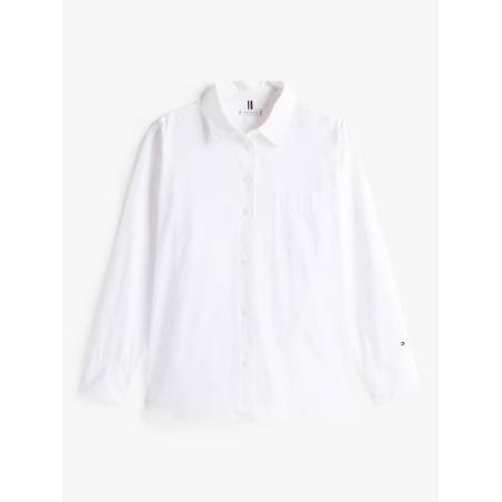 Damska koszula ess poplin easy fit tommy hilfiger WW0WW45612