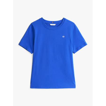 Damski t-shirt contrast flag reg tommy hilfiger WW0WW45522