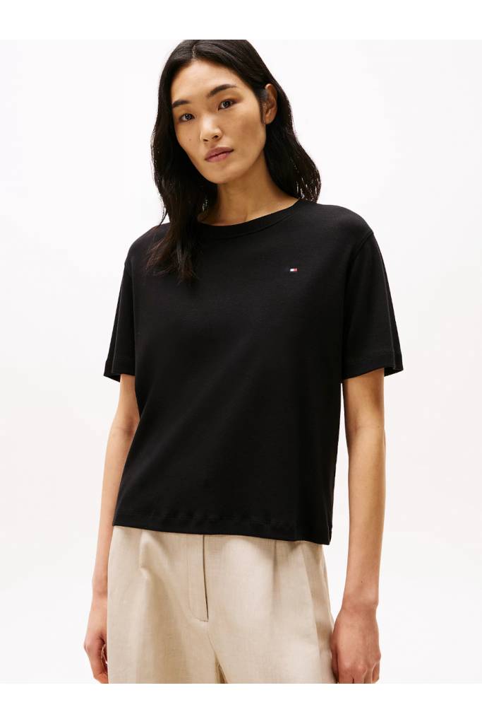 Przód damski t-shirt rlx modern cody tommy hilfiger WW0WW46158