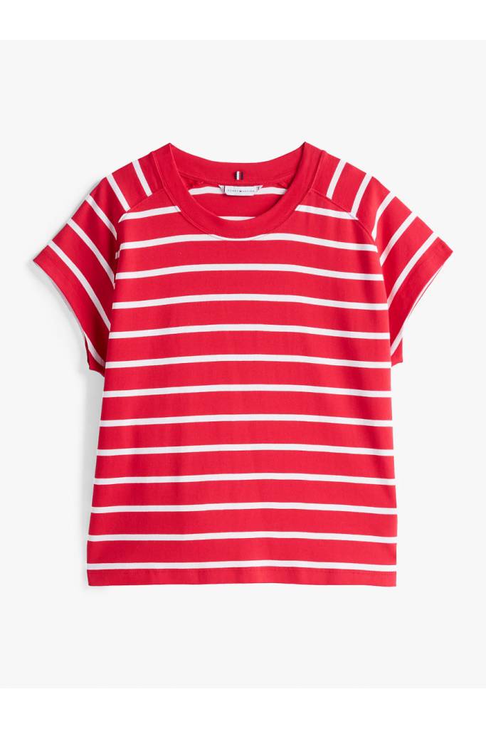 Damski t-shirt rlx modern cody cap sleeve tommy hilfiger WW0WW44544