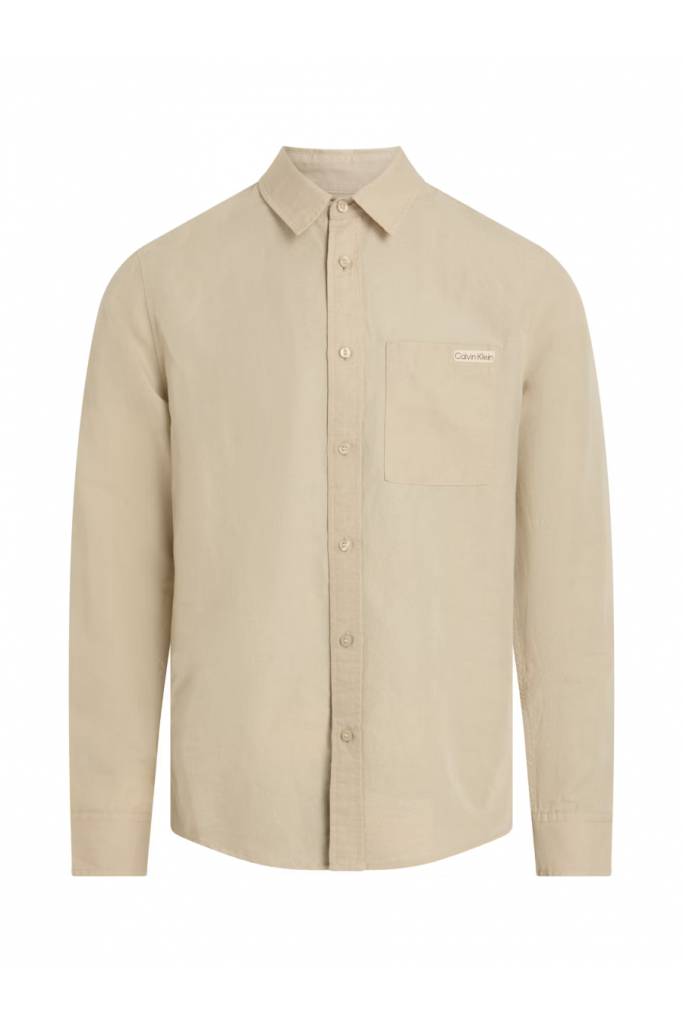 Męska Koszula Linen Cotton...