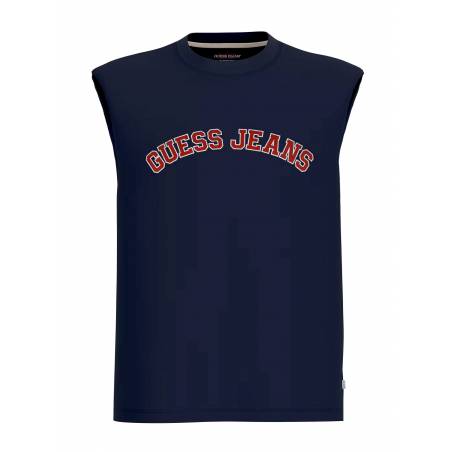 Męski tank top muscle collegiate guess jeans M5GP31 K8HM0