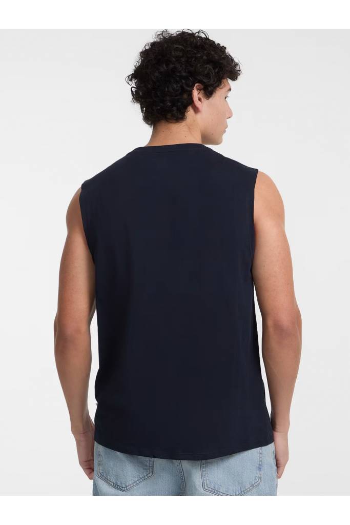 Tył męski tank top muscle collegiate guess jeans M5GP31 K8HM0 Tył męski tank top muscle collegiate guess jeans M5GP31 K8HM0