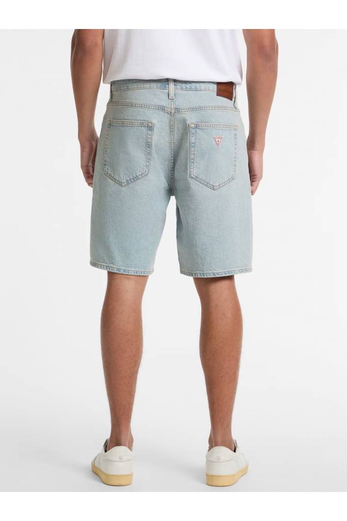 Tył męskie szorty jeansowe regular denim guess jeans M4YD37 D5M51 Tył męskie szorty jeansowe regular denim guess jeans M4YD37 D5M51