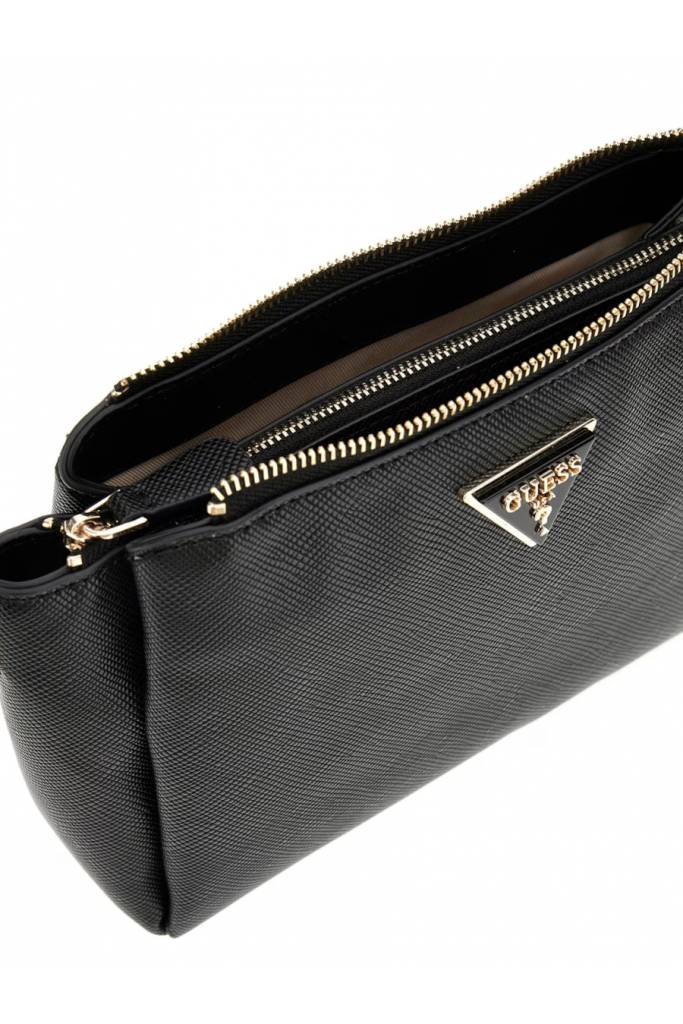 Detal stylizacja damska logowana torebka noelle tri compartment xbody guess HWZG78 79120 Detal stylizacja damska logowana torebka noelle tri compartment xbody guess HWZG78 79120