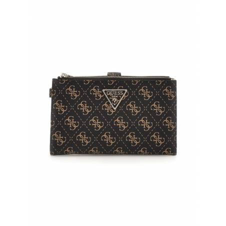 Damski duży portfel laurel slg dbl zip organizer guess SWQE85 00157