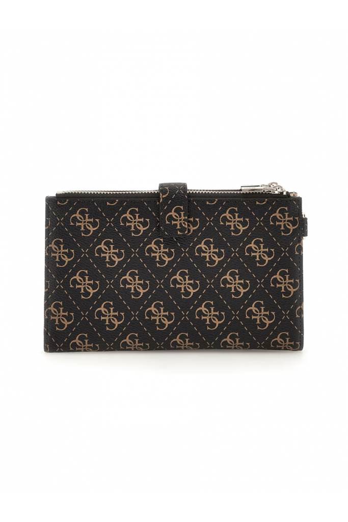 Tył damski duży portfel laurel slg dbl zip organizer guess SWQE85 00157 Tył damski duży portfel laurel slg dbl zip organizer guess SWQE85 00157