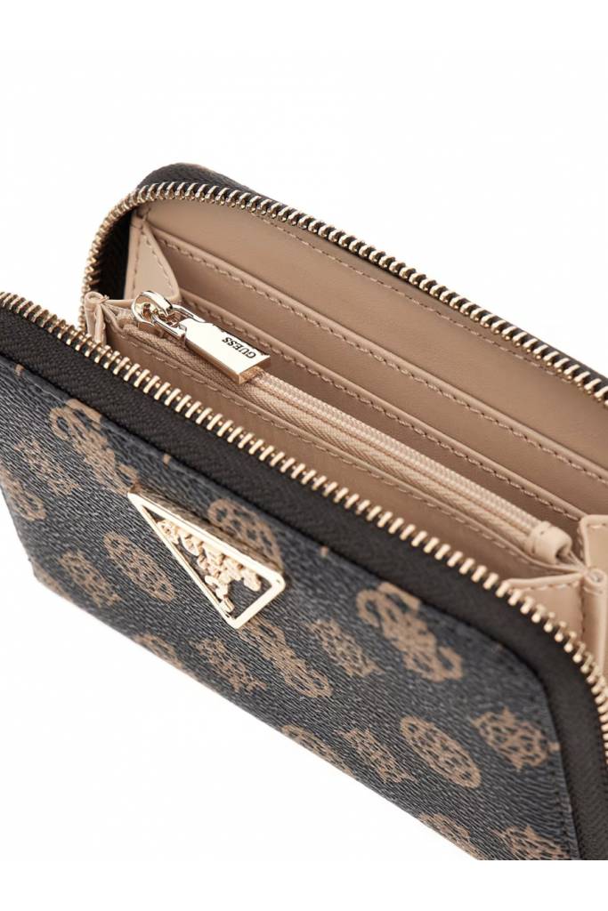 Detal stylizacja damski portfel laurel slg medium zip around guess SWPG85 00140 Detal stylizacja damski portfel laurel slg medium zip around guess SWPG85 00140
