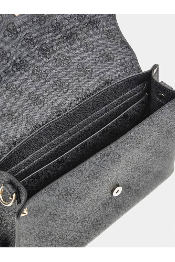 Detal stylizacja damska torebka meridian flap crossbody guess HWSG87 78200 Detal stylizacja damska torebka meridian flap crossbody guess HWSG87 78200