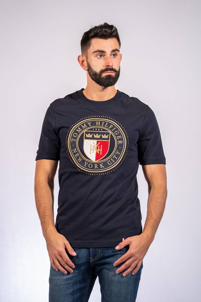 Tommy hilfiger t-shirt cilcural shield MW0MW14323 Tommy hilfiger t-shirt cilcural shield MW0MW14323