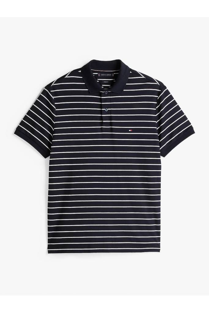 Męskie polo liquid cotton reg seasonal tommy hilfiger MW0MW39994