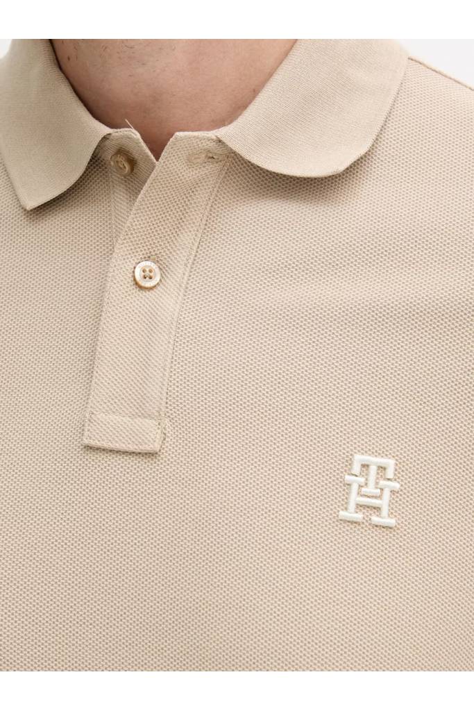 Detal stylizacja męskie polo imd reg tommy hilfiger MW0MW33167 Detal stylizacja męskie polo imd reg tommy hilfiger MW0MW33167