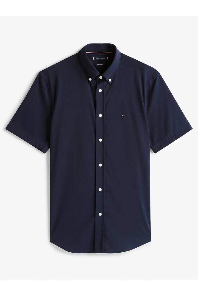 Męska koszula performance knit solid tommy hilfiger MW0MW38663