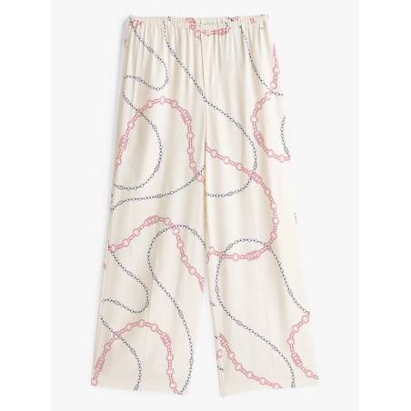 Damskie spodnie soft viscose woven tommy hilfiger WW0WW44542