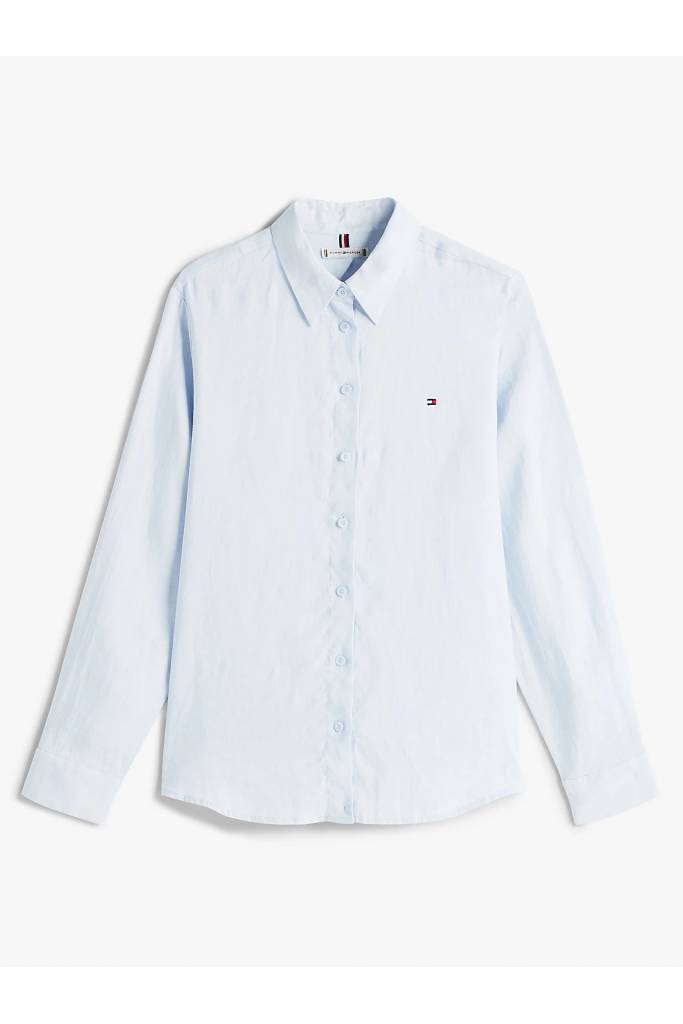 Damska koszula lniana ess relaxed tommy hilfiger WW0WW44679