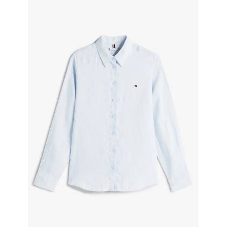 Damska koszula lniana ess relaxed tommy hilfiger WW0WW44679