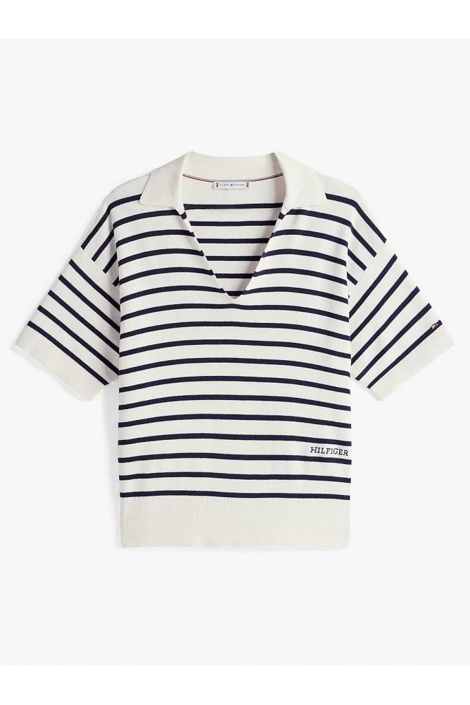 Damski Sweter Polo Mini Stp...