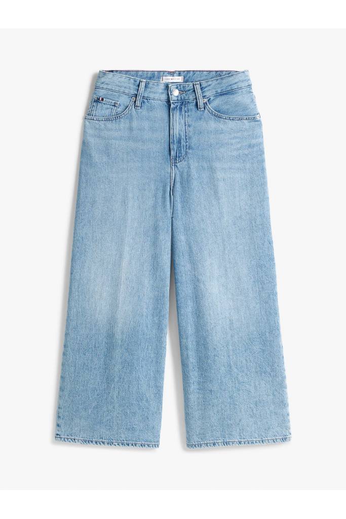Damskie Jeansy Wide Leg HW...