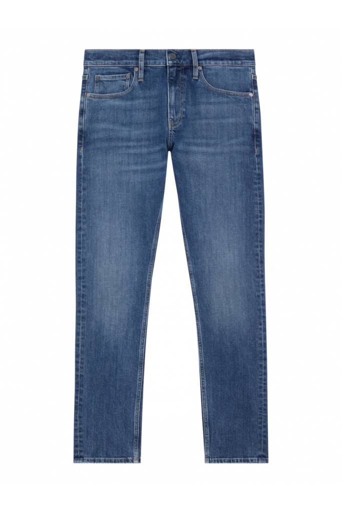 Męskie Jeansy Slim Mid Blue...