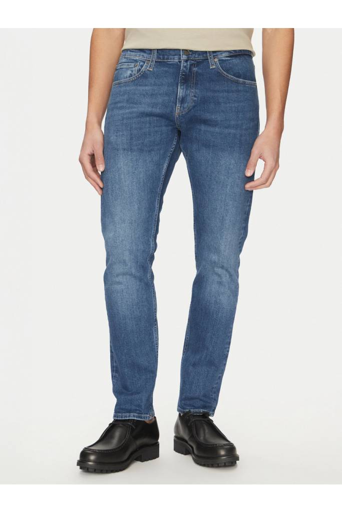 Męskie Jeansy Slim Mid Blue...
