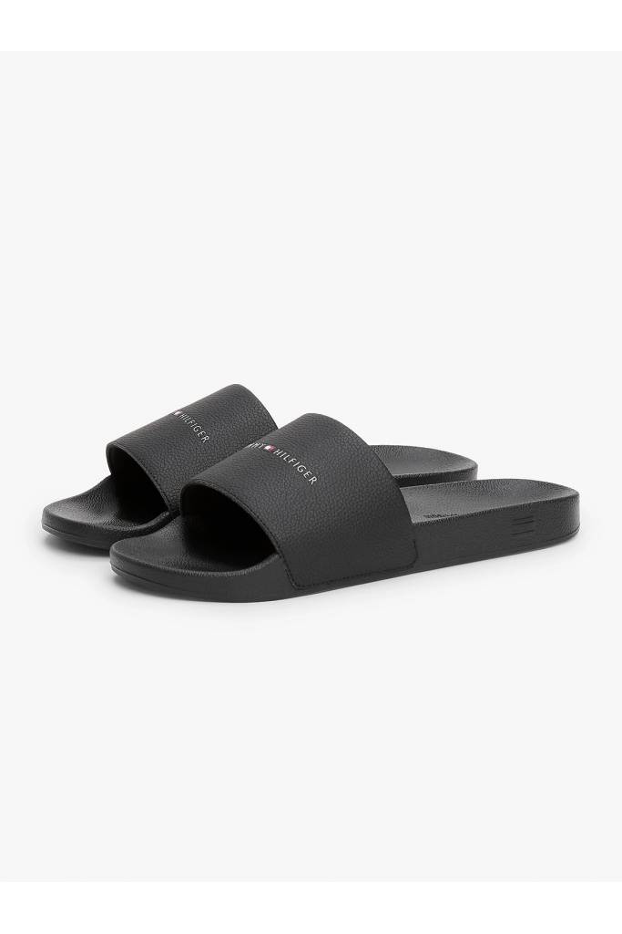 Przód męskie klapki marco nyc pool slide tommy hilfiger FM0FM05432