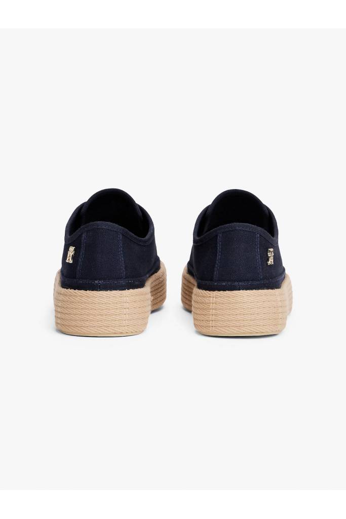 Tył damskie trampki kelsey rope vulc tommy hilfiger FW0FW08404