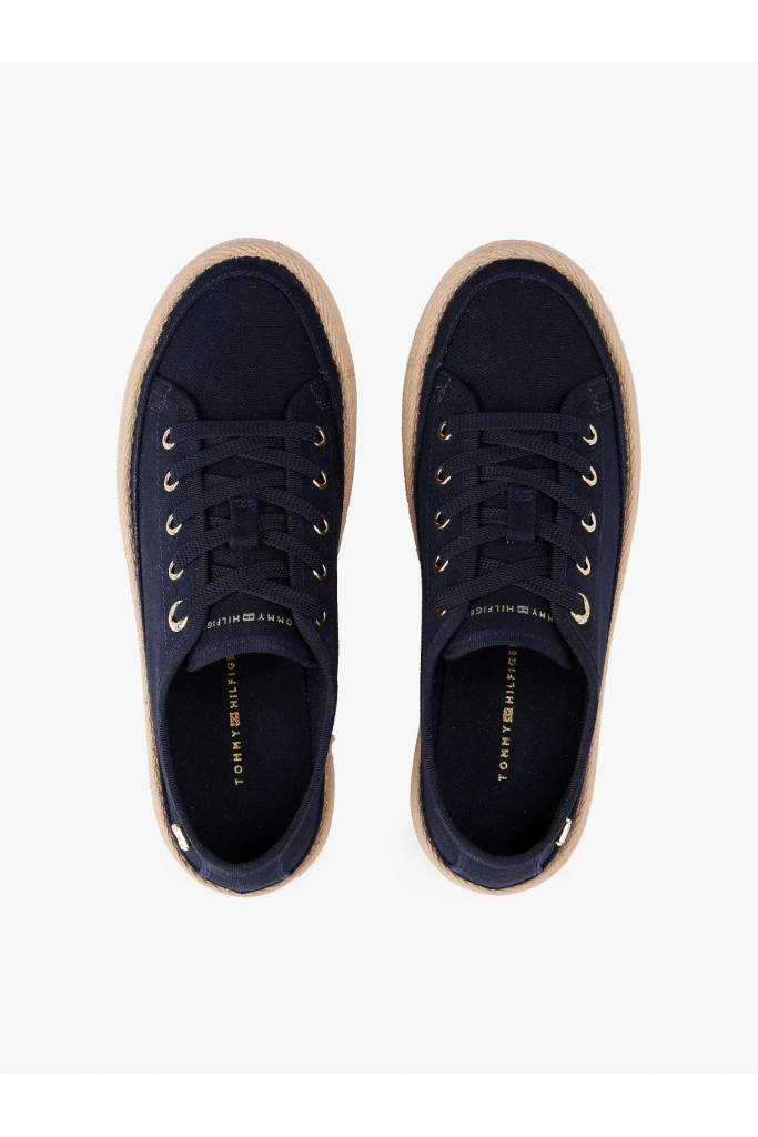 Detal 2 damskie trampki kelsey rope vulc tommy hilfiger FW0FW08404