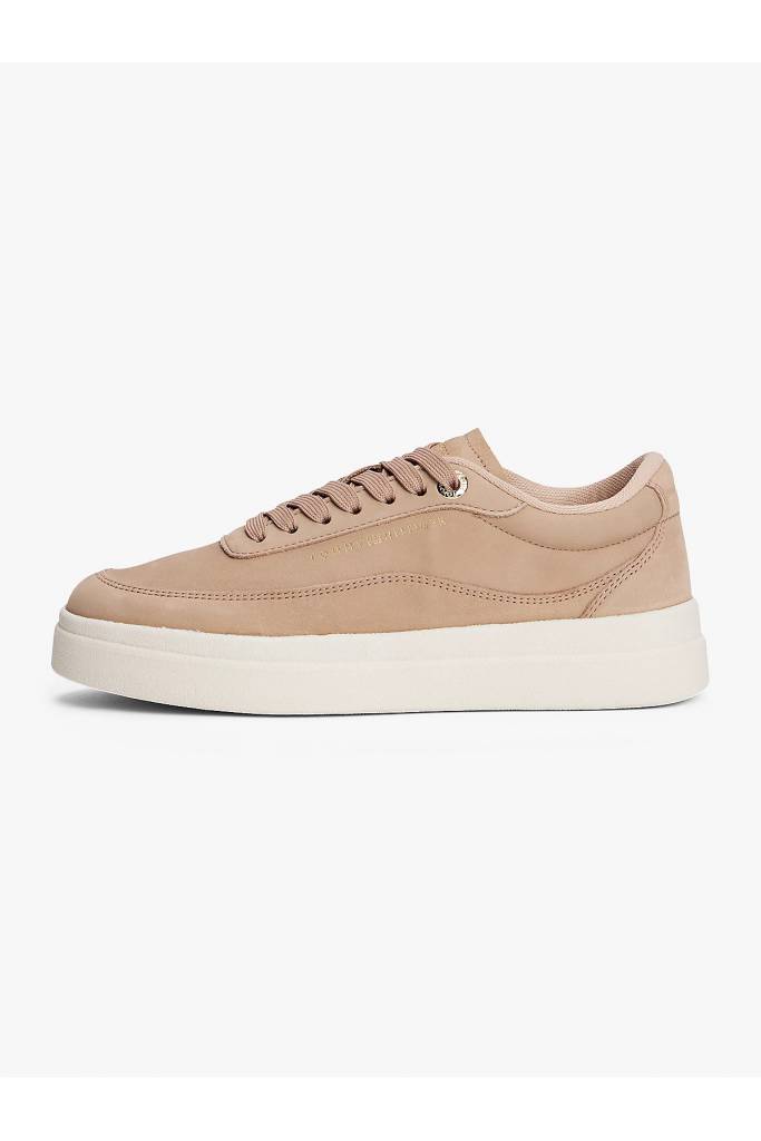 Damskie sneakersy nubuck bonnie modern court tommy hilfiger FW0FW08462