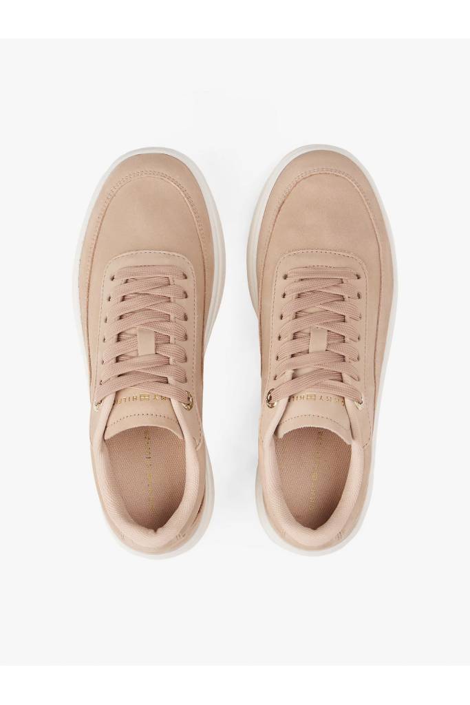 Detal 2 damskie sneakersy nubuck bonnie modern court tommy hilfiger FW0FW08462
